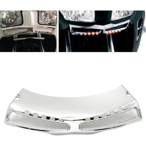 ABS Motorcycles Front Inlet Duct Decoration for Honda Goldwing GL1800 01-11 Accessories Chrome