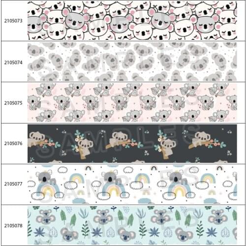 Animal Print Printed Heat Transfer Grosgrain Ribbon Ribbon 10 Yards DIY Handmade Accessory Decoration