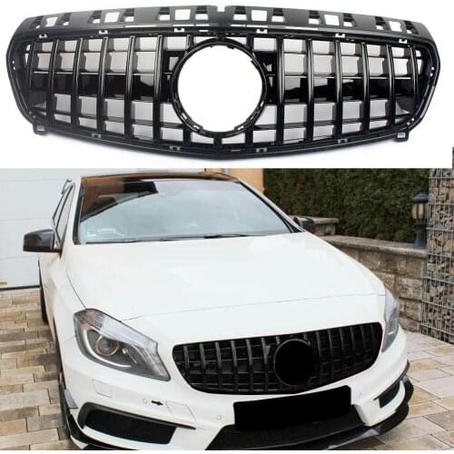 Car Front Grill Bumper Facelift Fit For Mercedes Benz W176 A Class A200 A250 A45 2013 2014 2015 GT