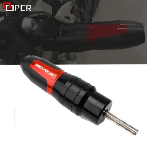 Falling Protection For Yamaha YZF R3 YZF-R3 Motorcycle CNC Accessoires Crash Pads Exhaust Sliders Crash Protector With logo