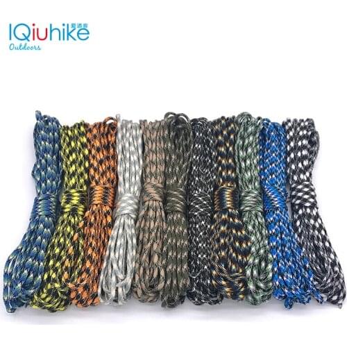 100FT Dia.4mm 7 stand Cores Paracord for Survival Parachute Cord Lanyard Camping Climbing Camping Rope Hiking Clothesline