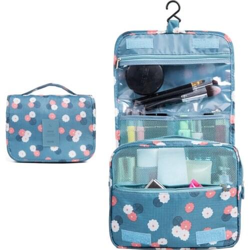 12PCS / LOT Travel Nylon Packed Cube Large Capacity Outdoor Travel Makeup Bag Daily Hanging Storage Bag