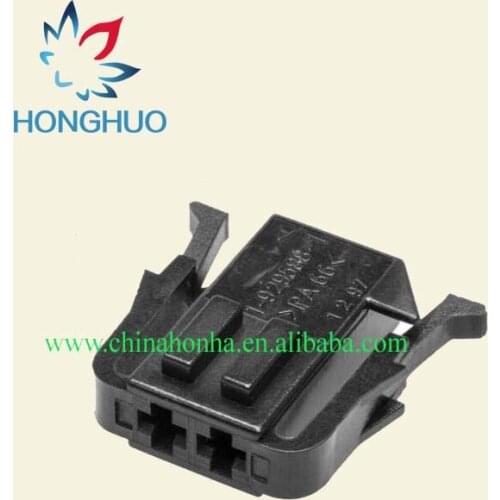 Free shipping 20pcs 2pin 3.5mm 2 hole electric auto plug connectors 191 972 702 191972702