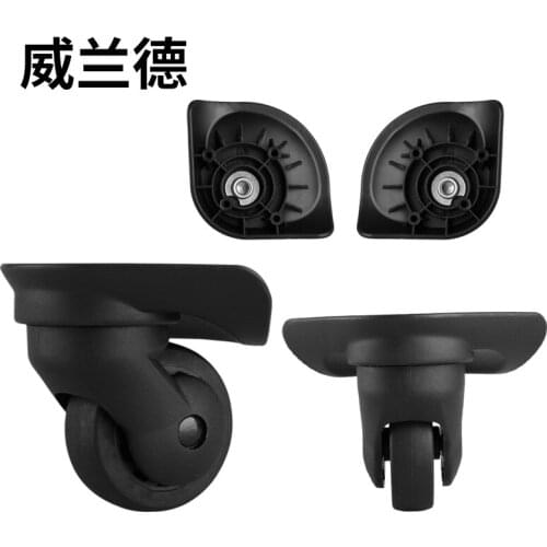 Suitcase Luggage Accessories Casters Replacement Fashion Universal Wheels Mute Wear-resistant Repair Trolley Case Casters Parts