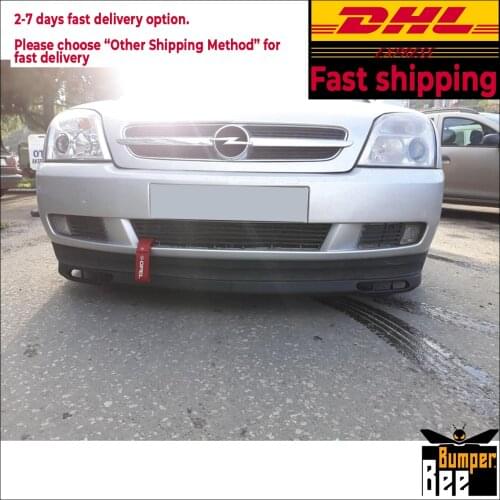 For Opel Vauxhall Vectra laguna model FRONT SPOILER BUMPER LIP Euro Spoiler Lip Universal 2 pcs Body Kit