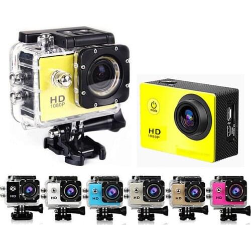 Mini Action Sports Camera Bicycle Motorcycle Helmet Camera Diving Waterproof HD Bike Cam 720P Mini Camera Recorder Retail Box