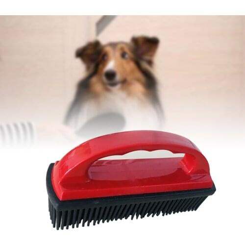 Massage Comb Trimming Spa Soft Cats Bathing Hair Shedding Dog Grooming Silicone Shower Pet Brush Cleaning Tool Portable Remover