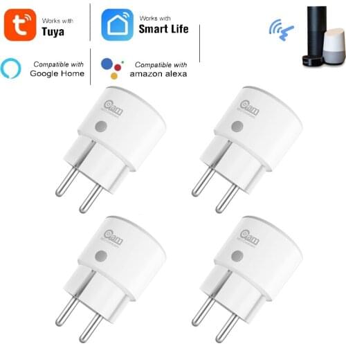 NEO Smart Plug WiFi Socket 10A/16A Power Energy Monitoring Timer Switch EU Outlet Voice Control by Alexa Google Home