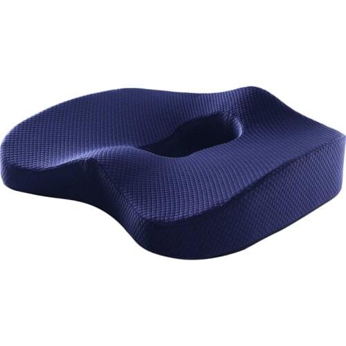 Memory Foam Seat Cushion Orthopedic Pillow Coccyx Office Chair Cushion Hip Car Seat Wheelchair Hips Massage Vertebrae Seat Pad