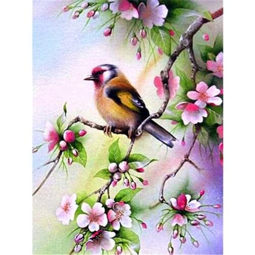 Animal Bird DIY Cross Stitch 11CT Embroidery Kits Craft Needlework Set Printed Canvas Cotton Thread Home Decoration Design