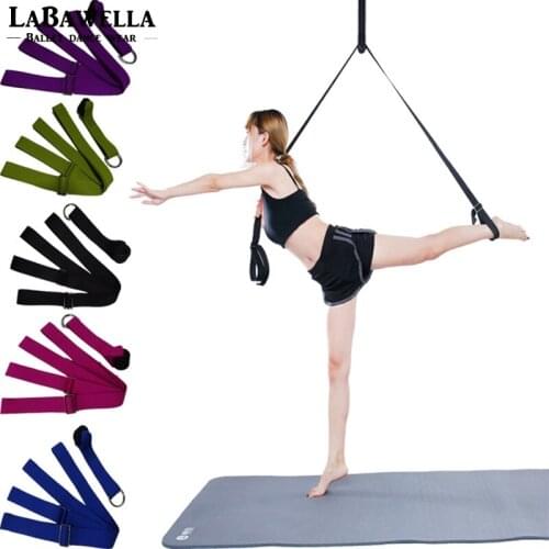 Leg Stretcher Length Ballet Stretch Band for Dance Gymnastics Exercise Training Gym Foot Stretch Bands DT020