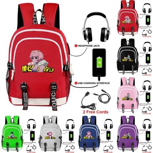 Anime My Hero Academia Backpack School Bag laptop Unisex Travel Bags