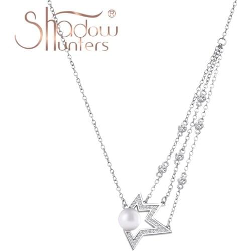 SHADOWHUNTERS Pearl Necklaces For Women