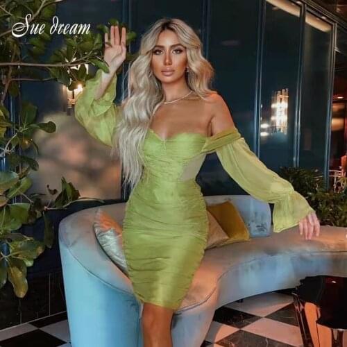 SUE DREAM Denim Summer Dresses