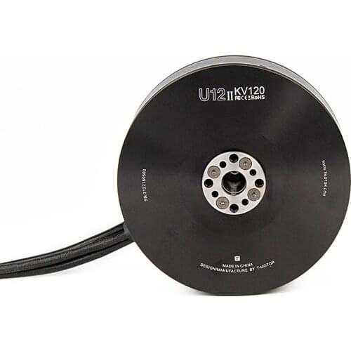 T-MOTOR U12II Powerful 12s 48volt heavy lift 20KG thrust max95A 120kv brushless motor drone for sale