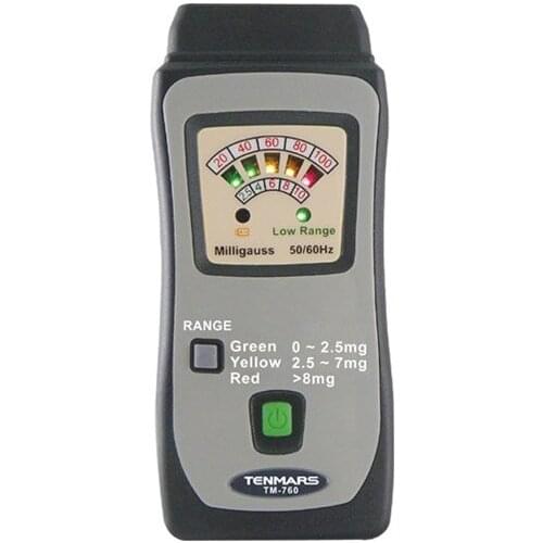TM-760 Mini Electro Magnetic Field Radiation EMF Gauss Detector 10/100mG