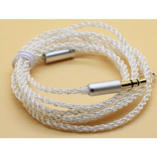 UE900 headphones silver plated wire 5n Single crystal copper headphone cable