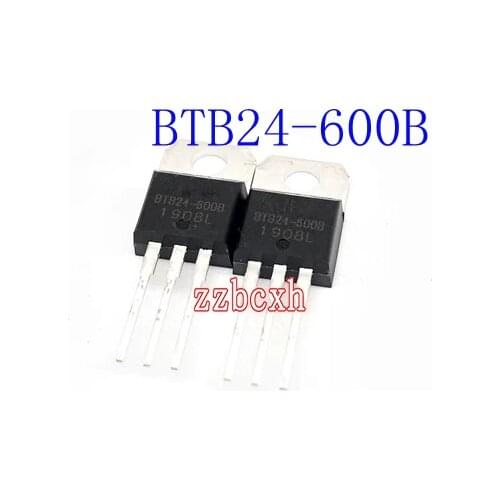 10PCS/LOT New original In Stock BTB24-600B 24A/600V TO-220