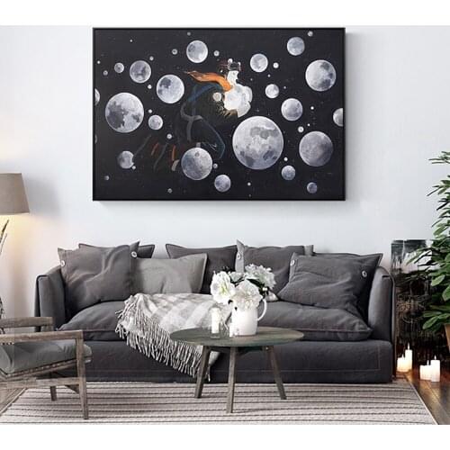 5D Diamond Painting Nordic Universe Planet World Bear Picture Modern Home Decor Cross stitch Mosaic Wall Art Mural
