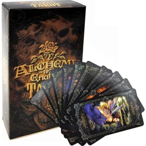 Alchemies 1977 England Tarot 78 Cards Deck Oracle Playing Card Family Party Board Game