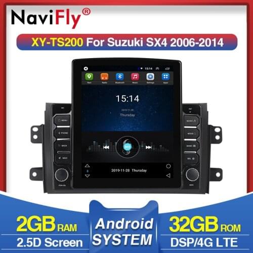 4G LTE WIFI 9.7” Android Car Radio Audio Multimedia Video Player For Suzuki SX4 2006-2011 2012 2013 Car Navigation GPS 2 din DVD