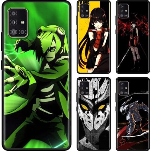 Phone Cover For Samsung A91 A72 A71 A52 A51 A42 A41 A32 A31 A21s A21 A12 A11 A02s A02 A01 Case Akame ga Kill Chara Fundas Coque
