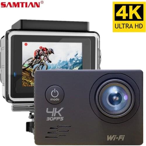 SAMTIAN Action Camera HD 4K Camera WIFI Camera Diving Camera Digital Camera For Outdoor Expedition Record Cam Driving Recorder
