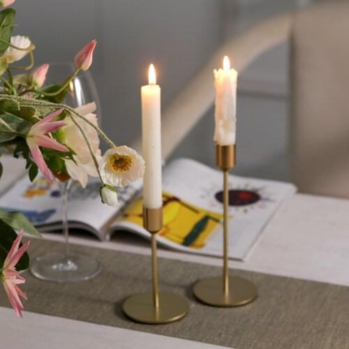 Faroot Decorative Bronze Candlesticks