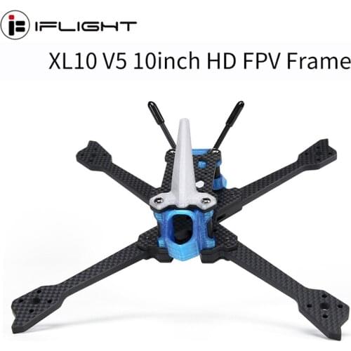 IFlight TITAN RX5 220mm 5inch HD FPV Frame W/ 5mm Arm compatible F4/F7 Flight control 22-23 motor propeller for PFV Racing Drone