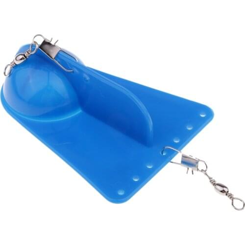 ABS Plastic Artificial Bait Adjustable Weight Sea Fishing Rigging Paravanes Trolling Diving Board Tools Accessories