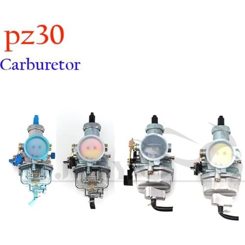 New Motorcycle Carburetor Modification PZ30 Carb 30mm Carburetor For ATV Dirt Bike 150cc 160cc 200cc 250cc