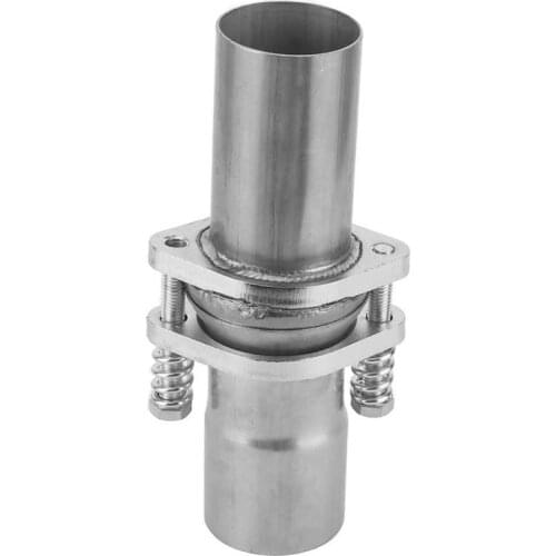 Spring Flange Exhaust Flange Spring Repair Pipe Kit Quick Fix 2.25in ID to 2.25in OD Universal Stainless Steel