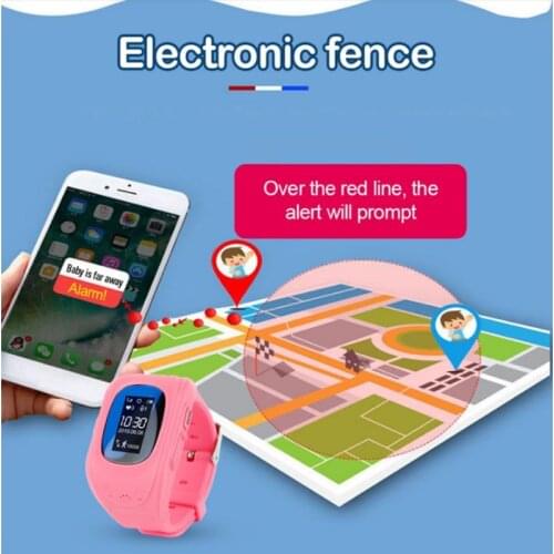 2019 Amazon Hot Sale GPS Smart Watch Kids Q50 SOS Call Location Finder Children