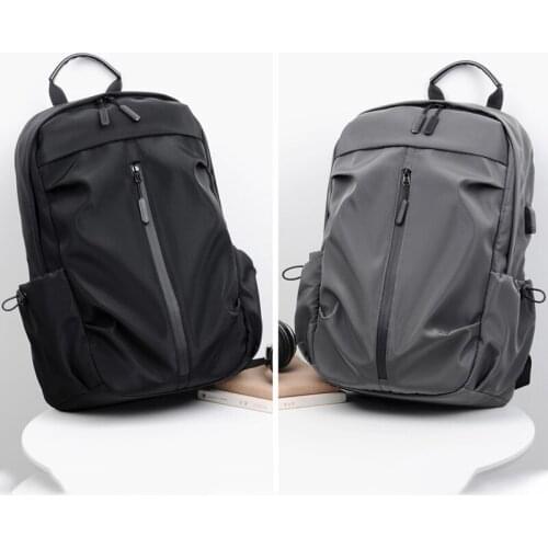 Cute casual backpack ladies backpack fashion teen girl school bag solid color single shoulder bag 14 inch computer bag