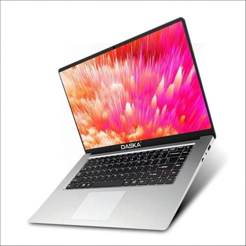 DASKA Laptop 15.6 inch Notebook Windows 10 8GB LPDDR4 128GB SSD 1920*1080 IPS Intel J3455 touch screen laptops
