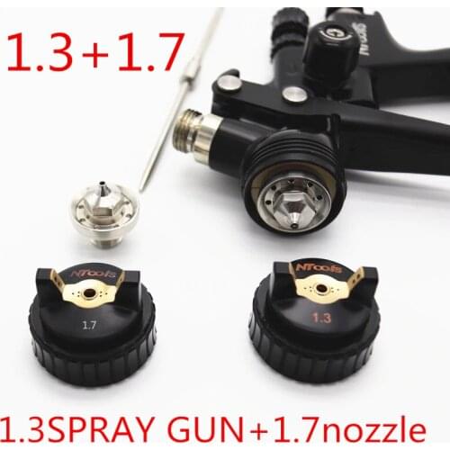 High Quality Spray Gun 1.3/1.7mm nozzle car repair paint spray gun, for spray painting car Aerogra fo paint spray gun