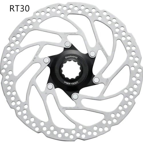 SHIMAN0 SM-RT30 disc brake rotor CenterLock mountain bike mountain bike 180mm / 160mm brake rotor with RT30 lock ring resin pad