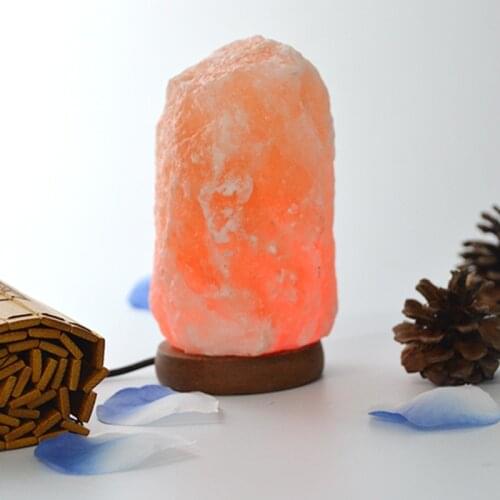 Christmas Lights Crystal Salt Lamp USB Seven-color Creative Night Lamp Discolored Stone Table Lamp Indoor Fairy Lights
