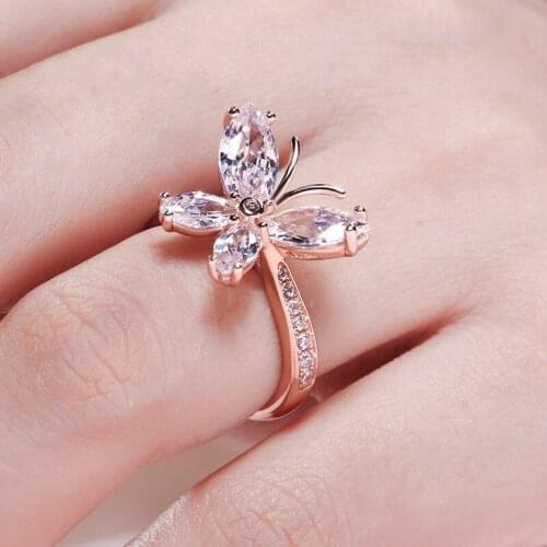 Rings With Cubic Zirkonia For Women Dora Juery China