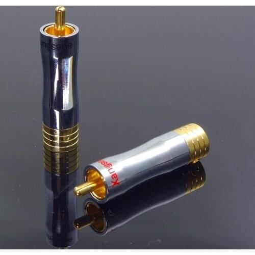 4K gold pure copper RCA head