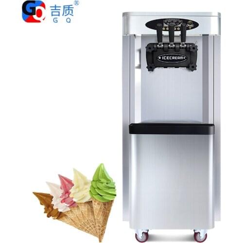 GQ-25DB Commercial automatic 3 flavors factory manufactured supplied ice cream machine #Thailand FREE CFR BY SEA