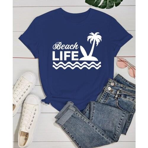 Summer Womens T-shirt Customized Graphic Print Fitness Short-sleeved T-shirt Anti-pilling Womans T-shirt O CollarCasualT-shirt