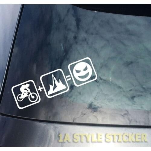 MTB x BERGE = FUN Downhill Aufkleber FREERIDE Sticker MTB Decal 20cm