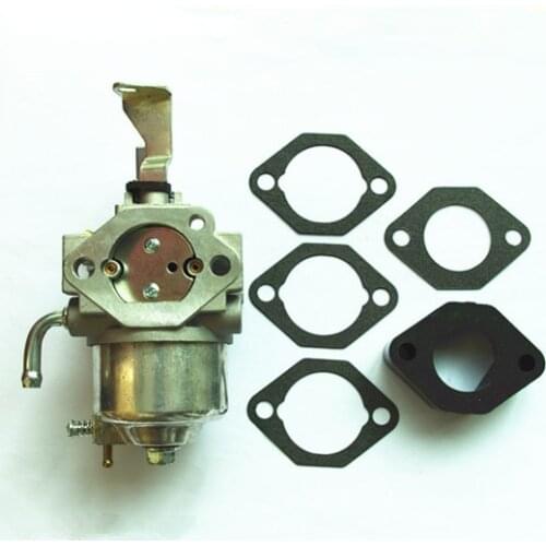 Carburetor & insulator gasket fits Mitsubishi GM291 GM301 GB290 GB300 GT1000 MGE4000 MGE4800 MBG5500 engine motor carburettor