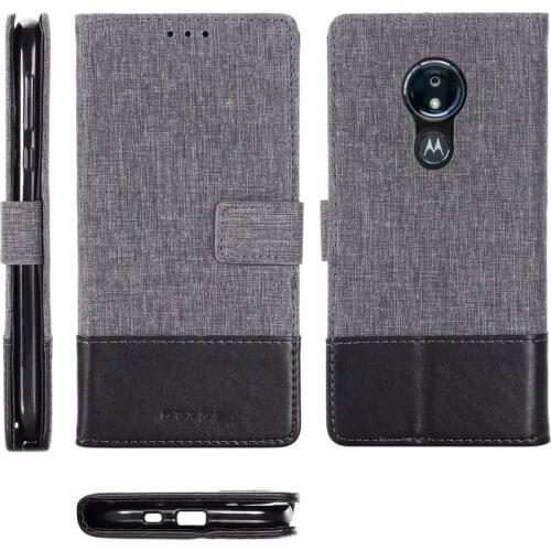 Cloth Flip Case For MOTO G7 Power G7 Plus Wallet Leather Cover For MOTO ONE VISION G5 G5s G4 Plus Phone Case
