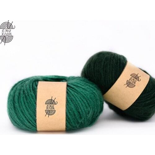 50g/Ball Mohair Wool Thick Yarn For Hand Knitting Sweater Scarf Coat Hat A