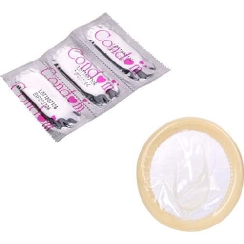 Condom with Large Oil for Man Delay Sex Dotted G Spot Condoms Intimate Erotic Toy for Men Safe Contraception Female Condom