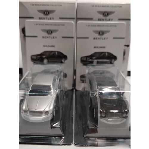 1/64 Kyosho Alloy car Bentleys Mulsanne Black Silver