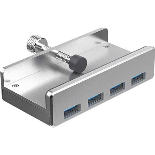 1pcs USB 3.0 Clip Type HUB Adapter 4 Ports Aluminum With 150cm Date Cable Laptop PC Computer Accessories Extender