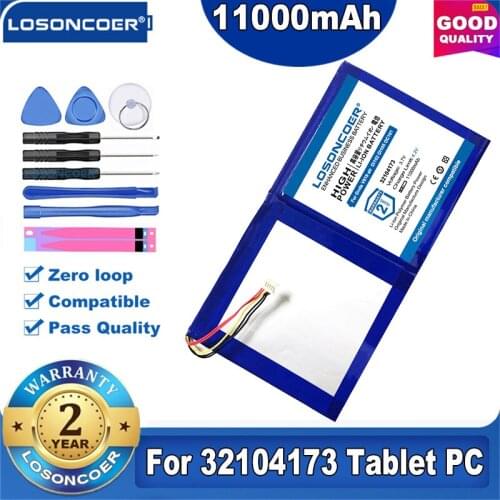 100% Original LOSONCOER 12200mAh Battery For Onda V919 OI102 OI105 OC101 V919 air V919 3G air Tablet PC Battery 5-wire